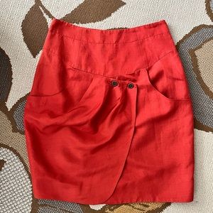 Jeffrey Monteiro Drape Pleat Skirt